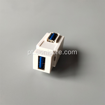Conector do adaptador feminino para fêmea USB 3.0